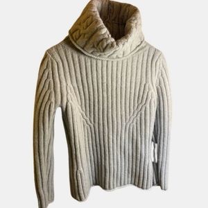 (ebSold) TORY BURCH Wool Cable Turtleneck (heavyweight option)